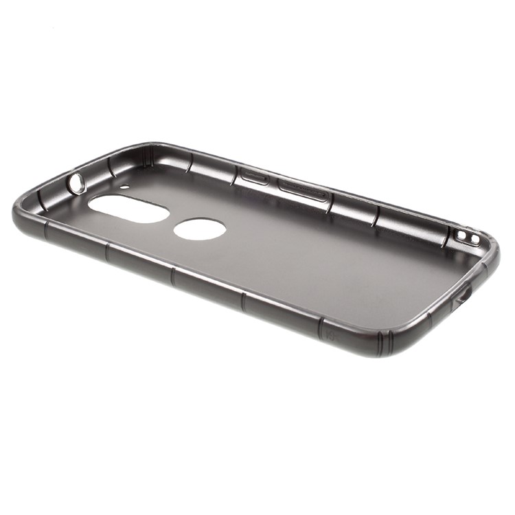 Drop-proof Gel TPU Cell Phone Casing for Motorola Moto G4 / G4 Plus - Grey-7