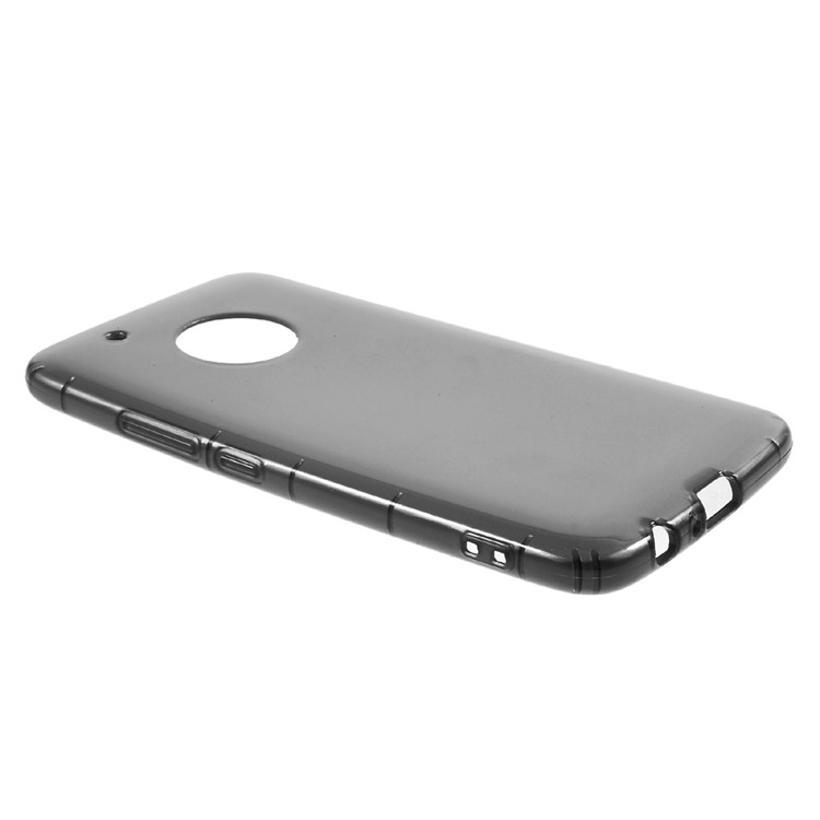 Drop-Proof Soft TPU Mobile Casing for Motorola Moto G5 Plus - Grey-3