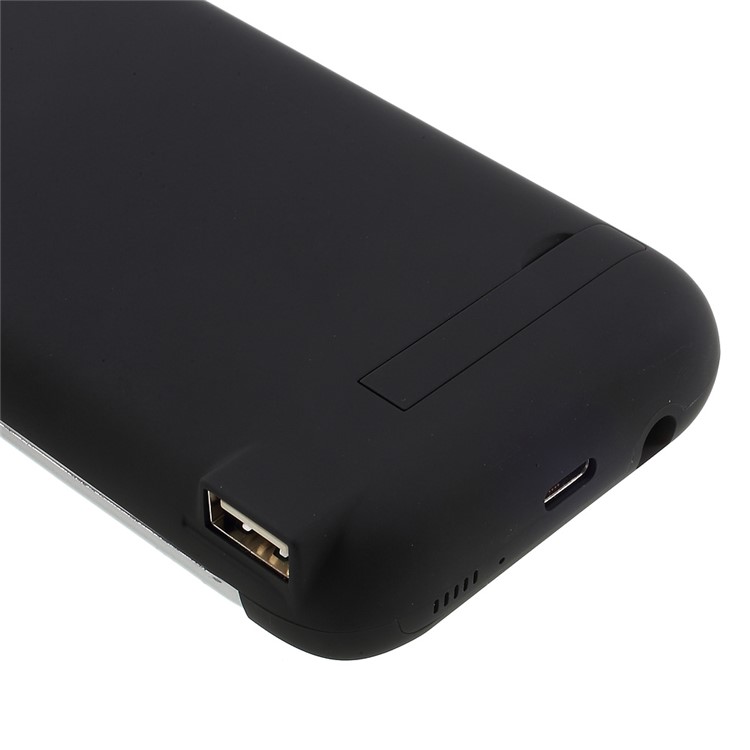 5500mAh External Battery Charger Cover with USB Output & Kickstand for Samsung Galaxy S8 G950 - Black-9