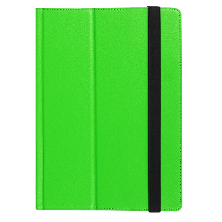 2-Fold Litchi Leather Stand Folio Cover for Lenovo Miix 320 - Green-7