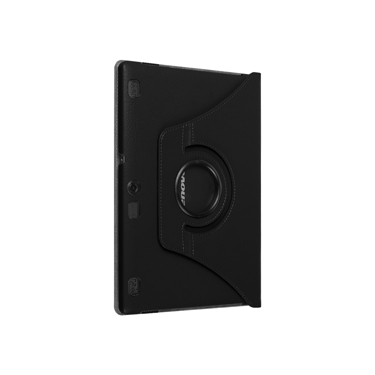 Litchi Texture Rotary Stand Leather Case for Lenovo Tab 3 10 Plus Tablet - Black-8
