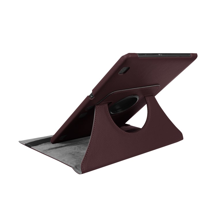 Litchi Texture Rotating Stand Leather Tablet Shell for Lenovo Tab 3 10 Plus Tablet - Brown-7