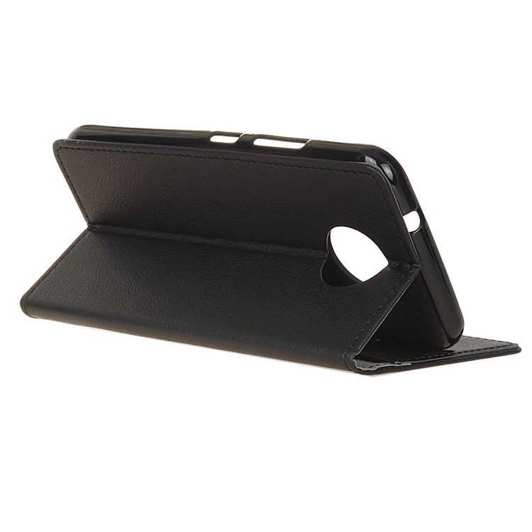 Wallet Leather Phone Case for Motorola Moto G5S - Black-5