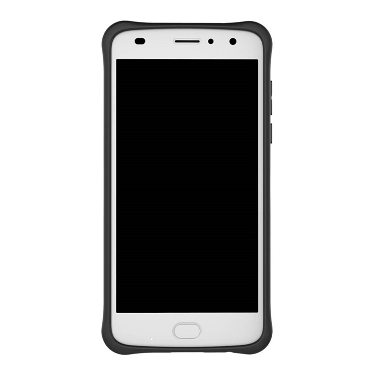 Soft TPU + Plastic Detachable Case with 360-degree Rotary Kickstand for Motorola Moto Z2 Play - Grey-9