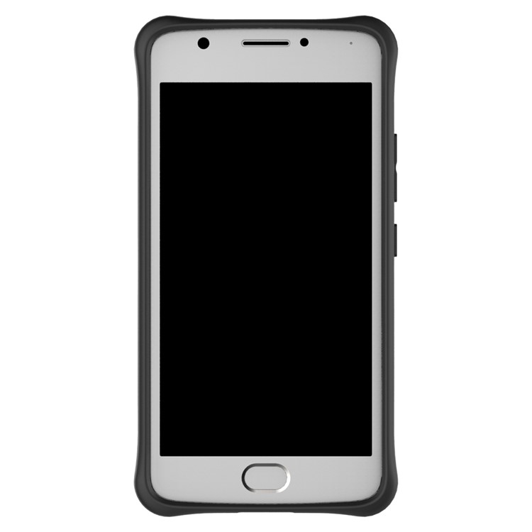 Soft TPU + Plastic Detachable Case with 360-degree Rotary Kickstand for Motorola Moto E4 EU Version - Grey-7