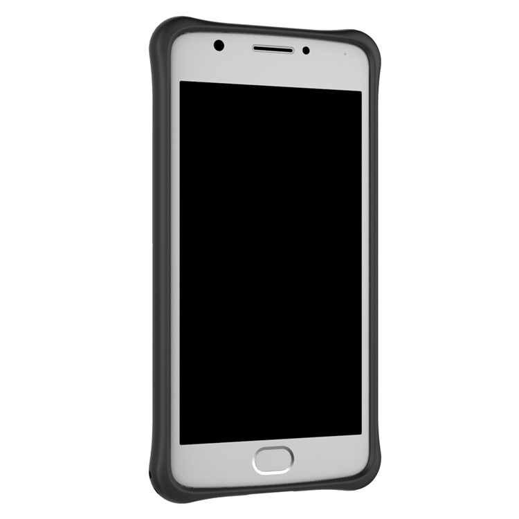 Soft TPU + Plastic Detachable Case with 360-degree Rotary Kickstand for Motorola Moto E4 EU Version - Grey-9