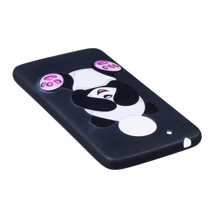 Embossing Pattern Matte Soft TPU Phone Cover for Motorola Moto G5 - Lovely Panda-4