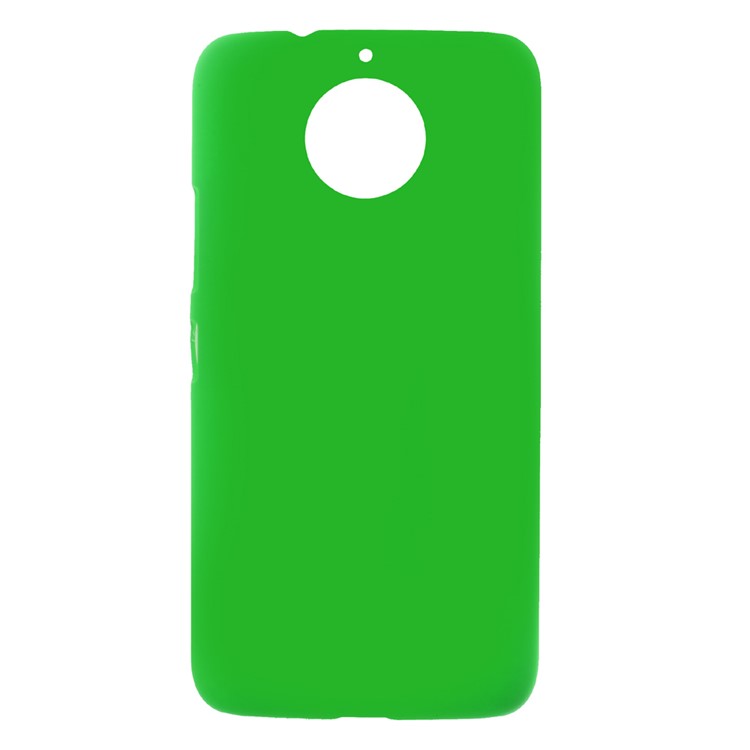 For Motorola Moto G5S Plus Rubber Coating PC Hard Phone Shell - Green-1