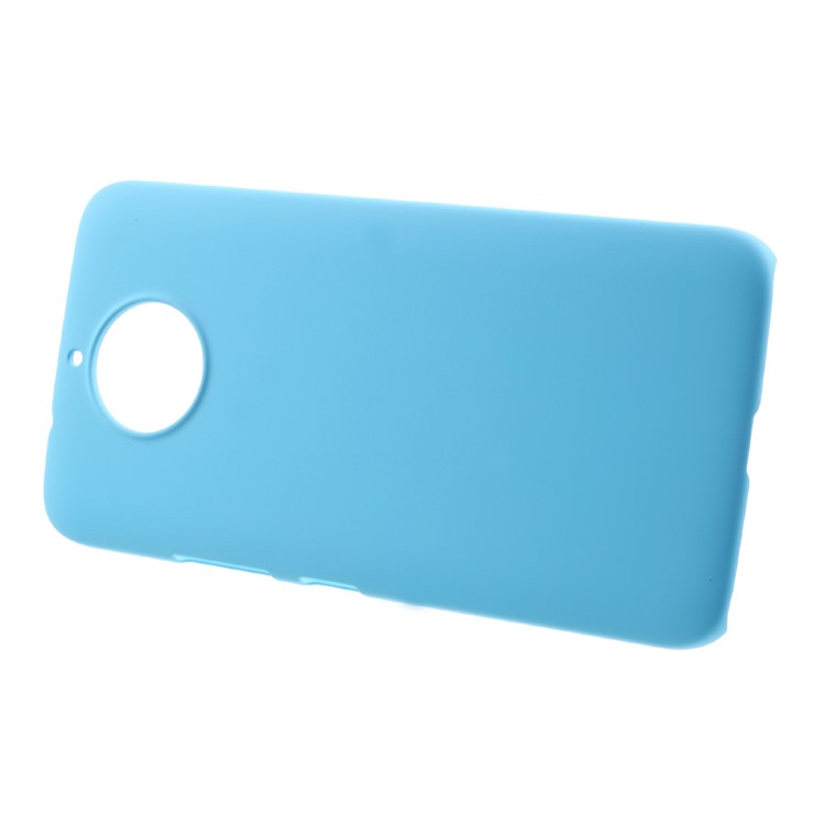 For Motorola Moto G5S Plus Rubber Coating PC Hard Phone Cover Case - Baby Blue-2