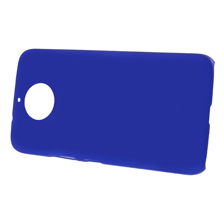 For Motorola Moto G5S Plus Rubber Coating PC Hard Phone Protective Shell - Dark Blue-2