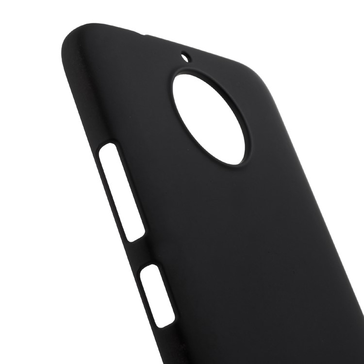Rubberized PC Back Case for Motorola Moto G5S - Black-5