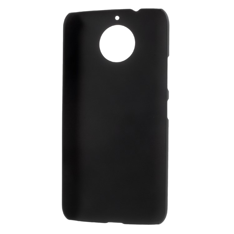 Rubberized PC Back Case for Motorola Moto G5S - Black-7