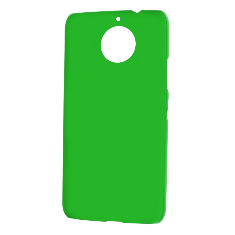 For Motorola Moto G5S Rubberized PC Protective Shell - Green-4