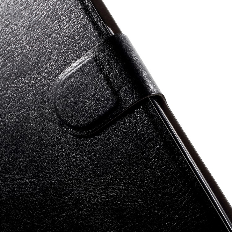 Crazy Horse Card Slot Stand Leather Case for Motorola Moto G6 - Black-6