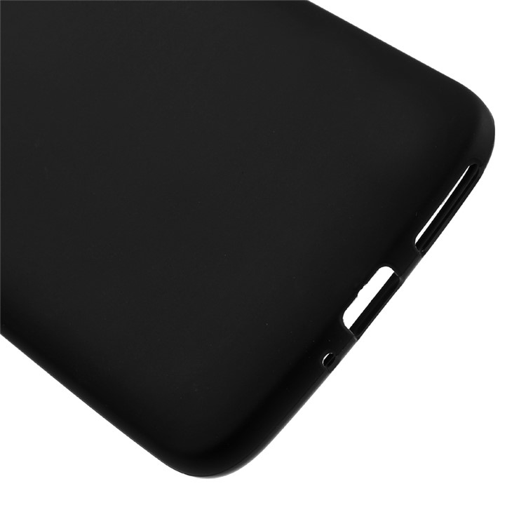 Matte Soft TPU Phone Case Accessory for Motorola Moto E4 Plus EU Version - Black-4