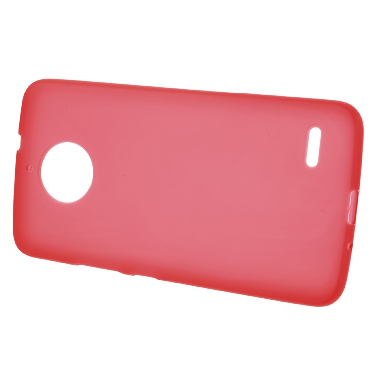 Matte Skin TPU Protection Mobile Phone Back Case for Motorola Moto E4 EU Version - Red-2