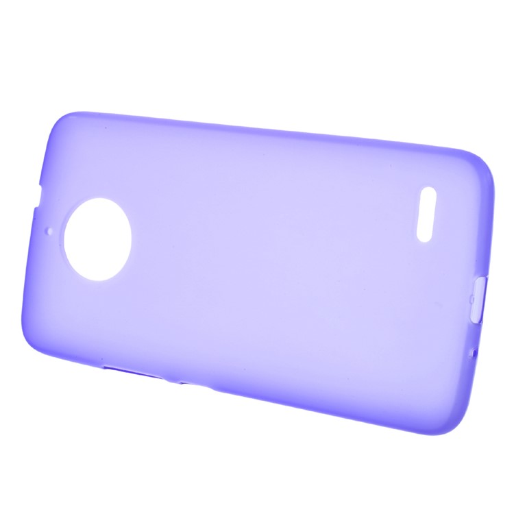 Matte TPU Protection Mobile Phone Shell for Motorola Moto E4 EU Version - Purple-2