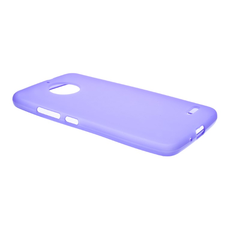 Matte TPU Protection Mobile Phone Shell for Motorola Moto E4 EU Version - Purple-3