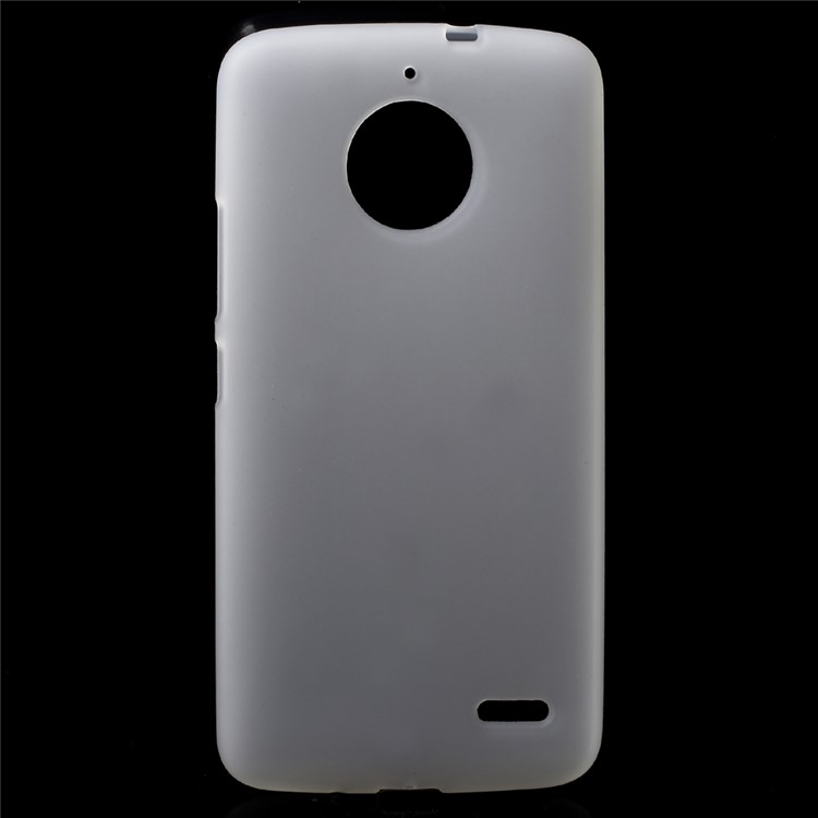 Matte TPU Protection Bac Case Cover for Motorola Moto E4 EU Version - Transparent-1