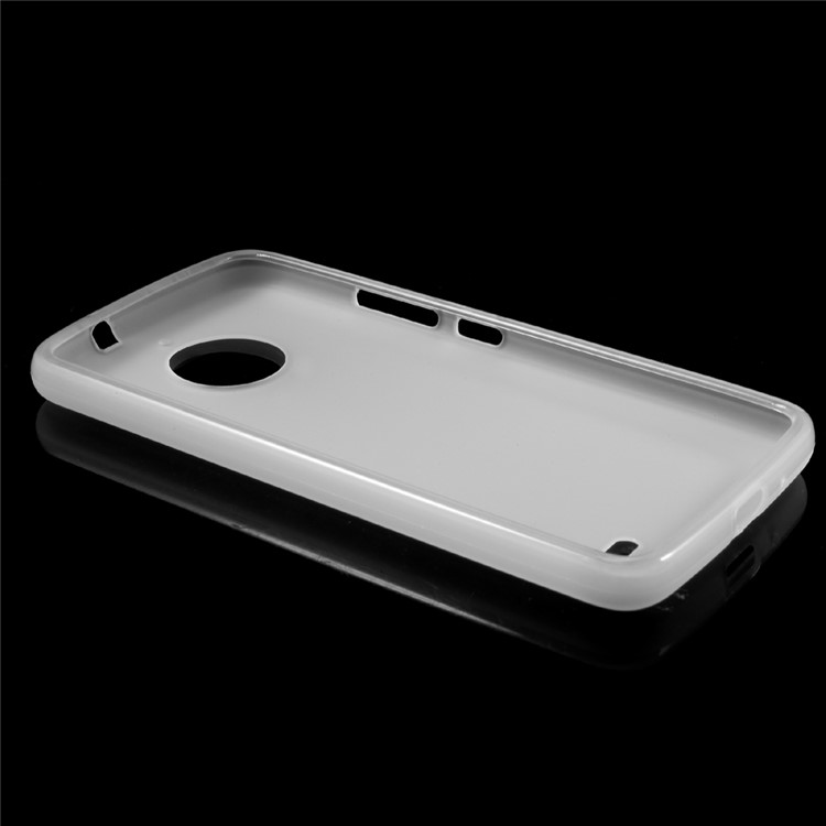 Matte TPU Protection Bac Case Cover for Motorola Moto E4 EU Version - Transparent-4