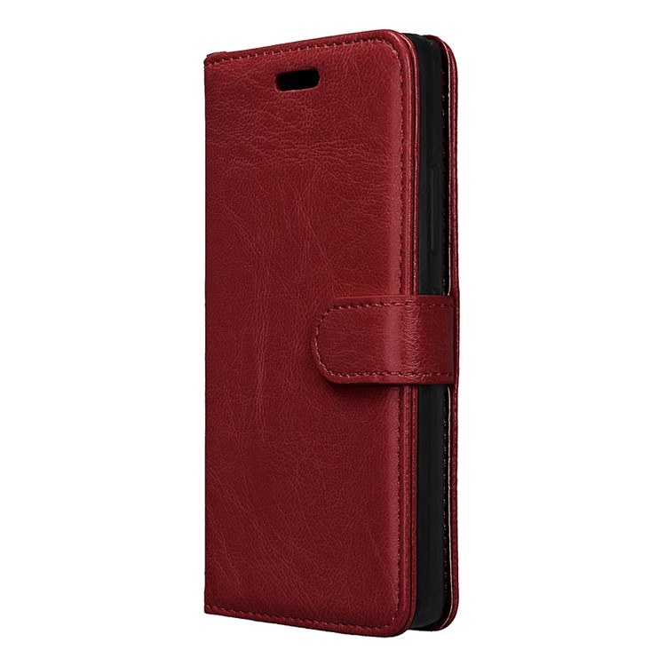 Crazy Horse Texture PU Leather Wallet Stand Flip Cover for LENOVO Lemon K10 (K10e70) - Brown-7