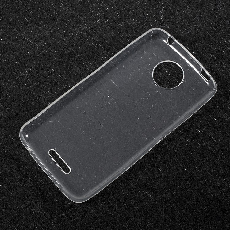 Ultra Thin Soft Clear Transparent TPU Phone Case for Motorola Moto C-2