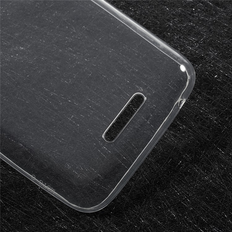 Ultra Thin Soft Clear Transparent TPU Phone Case for Motorola Moto C-4