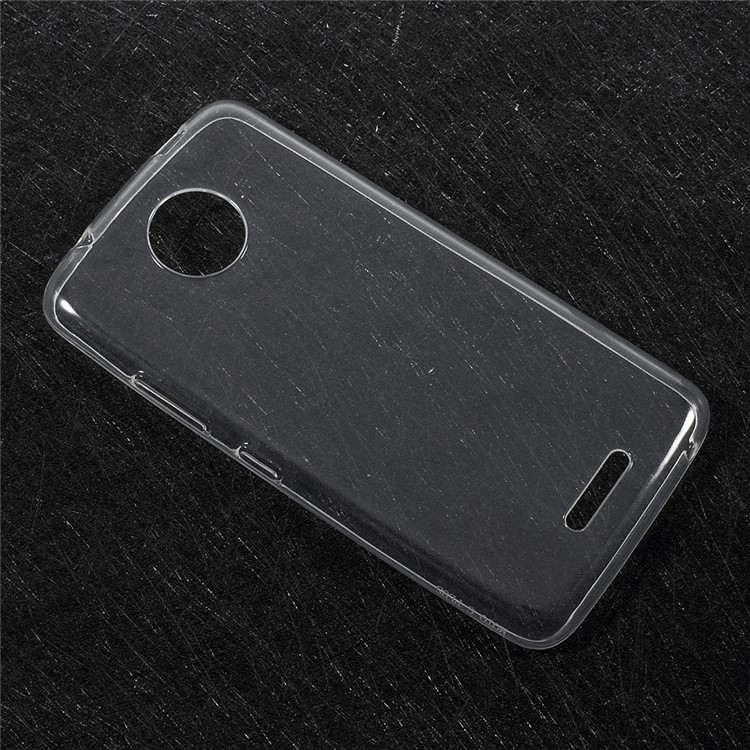 Ultra-Thin Soft Clear Transparent TPU Phone Case Accessory for Motorola Moto C Plus-3