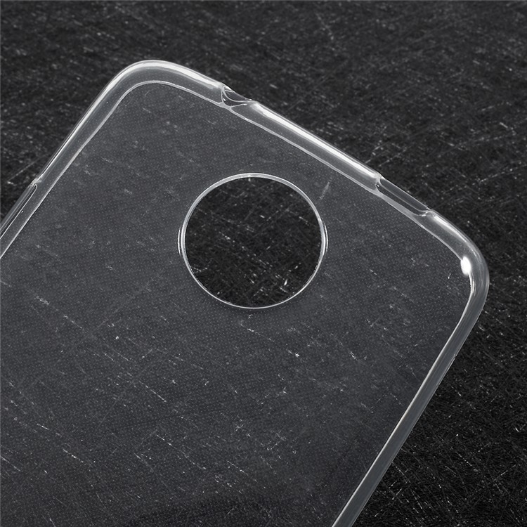 Ultra-Thin Soft Clear Transparent TPU Phone Case Accessory for Motorola Moto C Plus-4