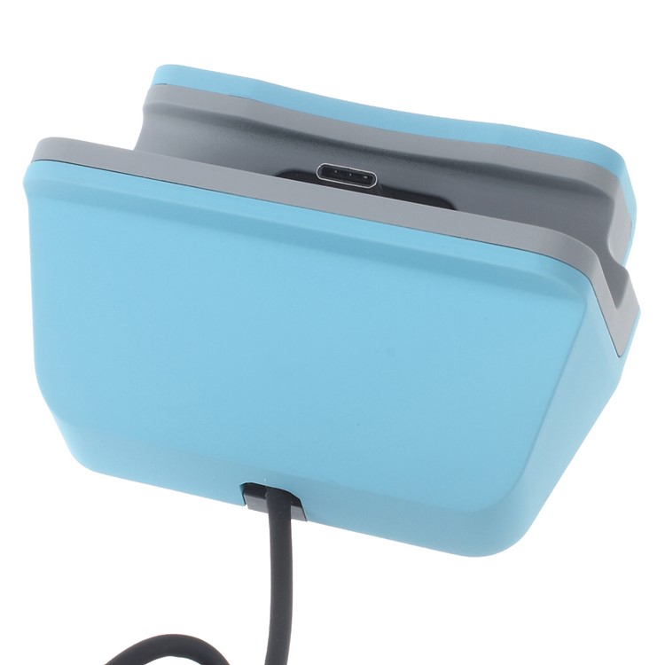 Station D'accueil De Synchronisation De Type USB C-charge Pour Oneplus Deux, Letv 1s, Huawei Nexus 6P - Bleu-3