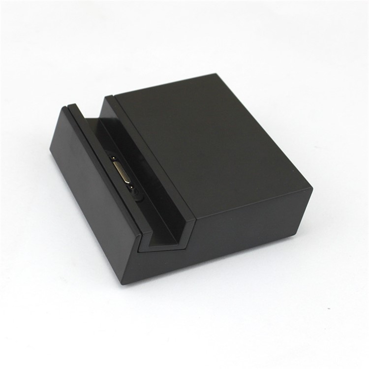 Desktop Magnetic Lade Dock Cradle Stand für Sony Xperia Z2 D6502 D6503 - Schwarz-1