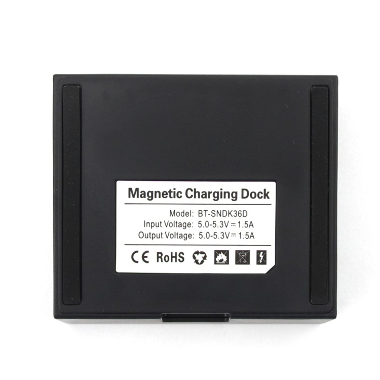 Desktop Magnetic Lade Dock Cradle Stand für Sony Xperia Z2 D6502 D6503 - Schwarz-10