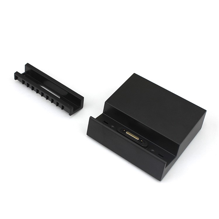 Desktop Magnetic Lade Dock Cradle Stand für Sony Xperia Z2 D6502 D6503 - Schwarz-3