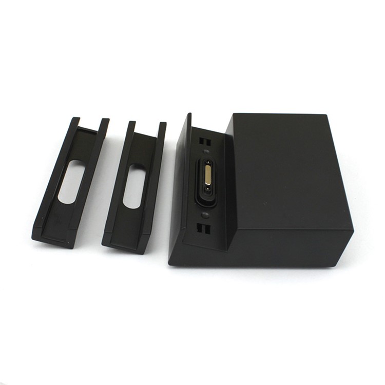 Desktop Magnetic Lade Dock Cradle Stand für Sony Xperia Z2 D6502 D6503 - Schwarz-5