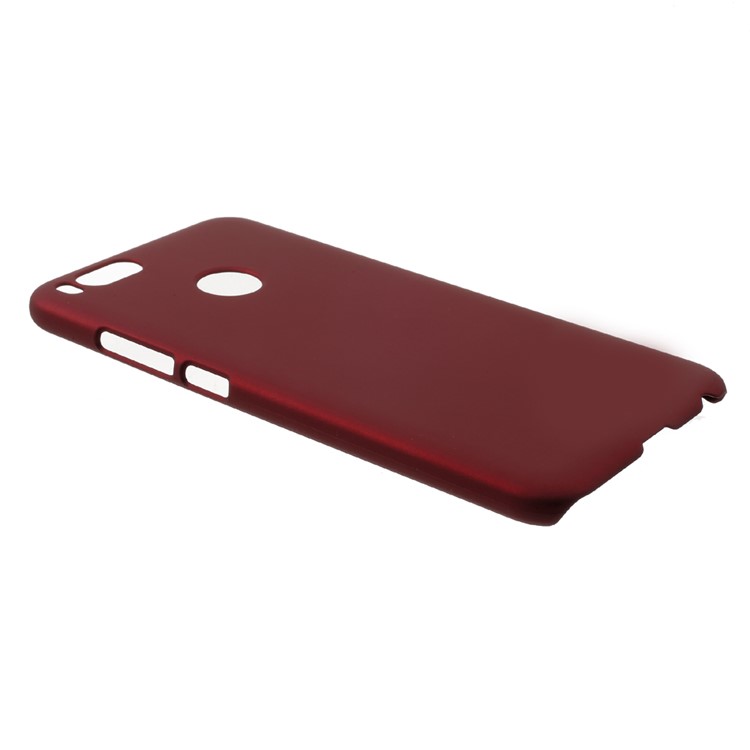 Rubberized PC Hard Protective Shell for Xiaomi Mi 5X - Wine Red-2