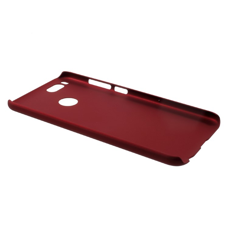 Rubberized PC Hard Protective Shell for Xiaomi Mi 5X - Wine Red-3