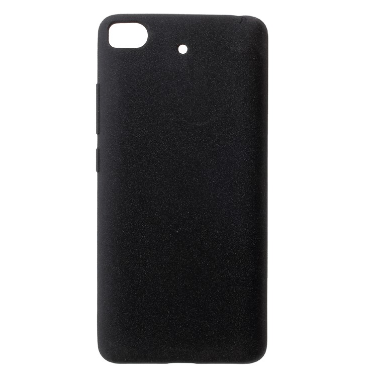 Matte Anti-fingerprint TPU Back Case for Xiaomi Mi 5s - Black-1