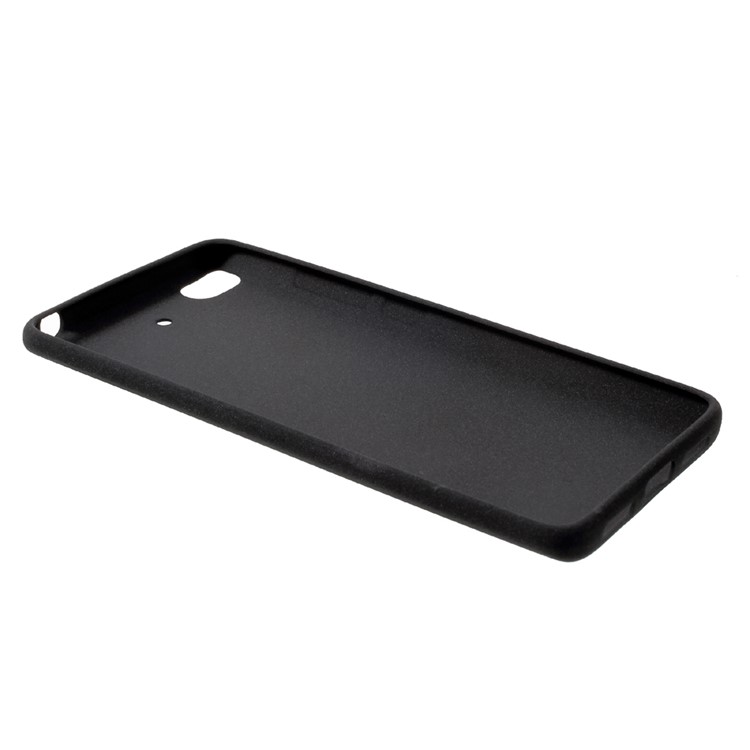 Matte Anti-fingerprint TPU Back Case for Xiaomi Mi 5s - Black-3