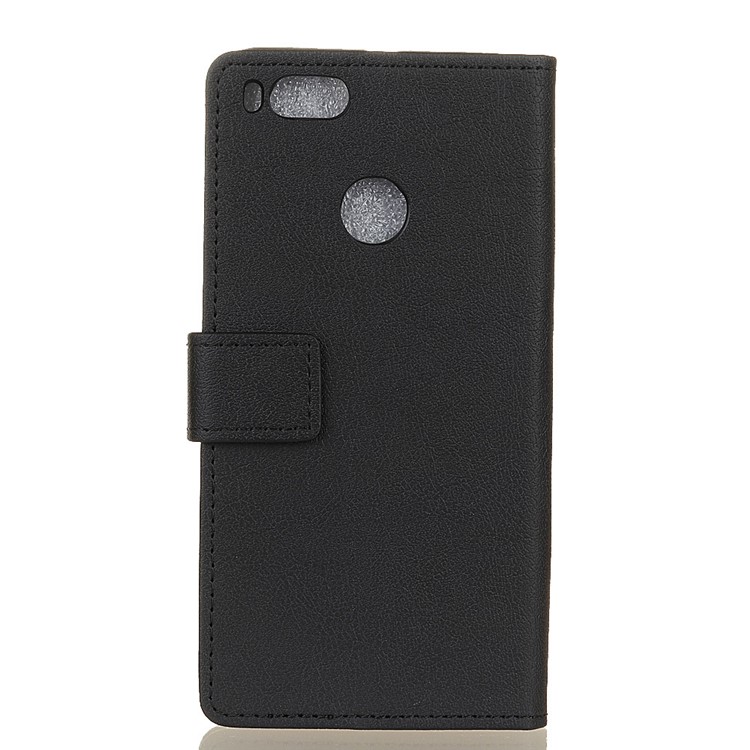Wallet Leather Cell Phone Case for Xiaomi Mi 5X - Black-2