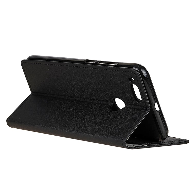 Wallet Leather Cell Phone Case for Xiaomi Mi 5X - Black-4