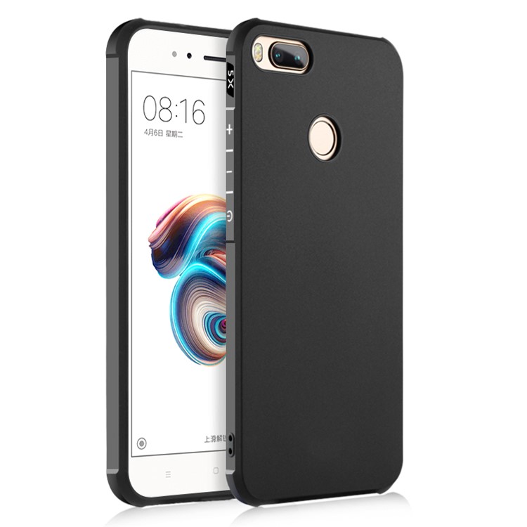 All-wrapped Drop-proof TPU Phone Case for Xiaomi Mi 5X - Black-1