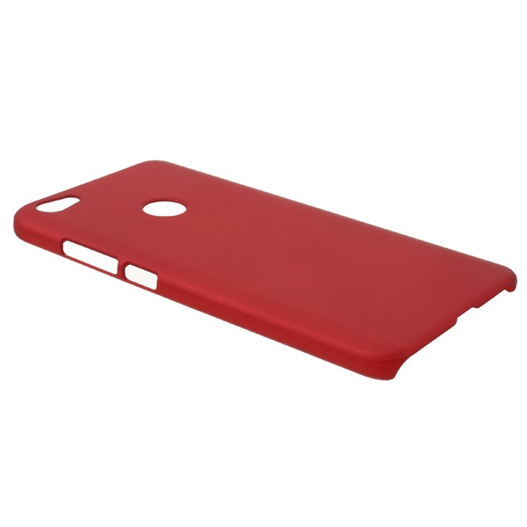 Rubberized Hard PC Case for Xiaomi Redmi Note 5A Prime - Red-2