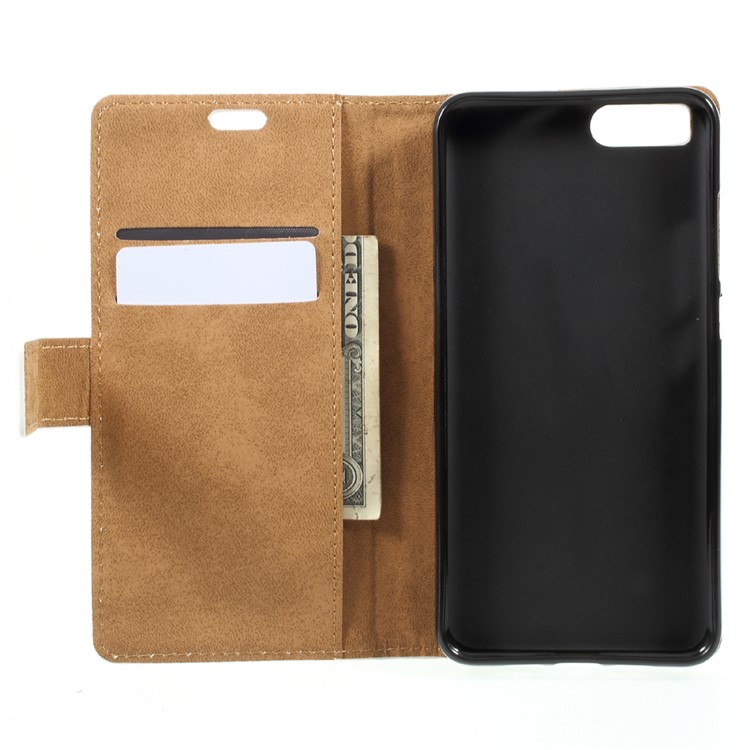 Pattern Printing Leather Wallet Stand Case for Xiaomi Redmi Note 3 / Note 3 Pro - Two Owls on the Tree Branch-5