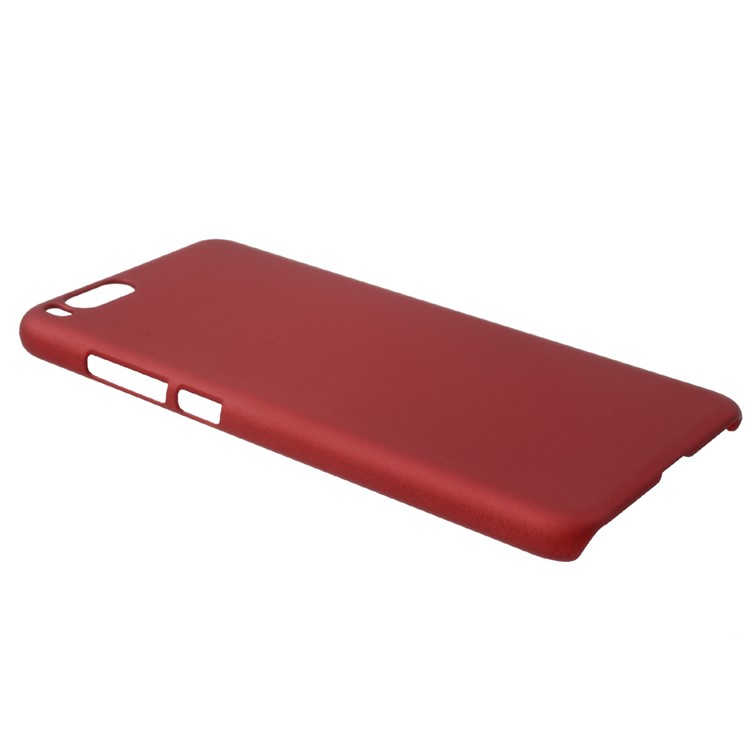 Rubberized Hard Plastic Case for Xiaomi Mi Note 3 - Red-3