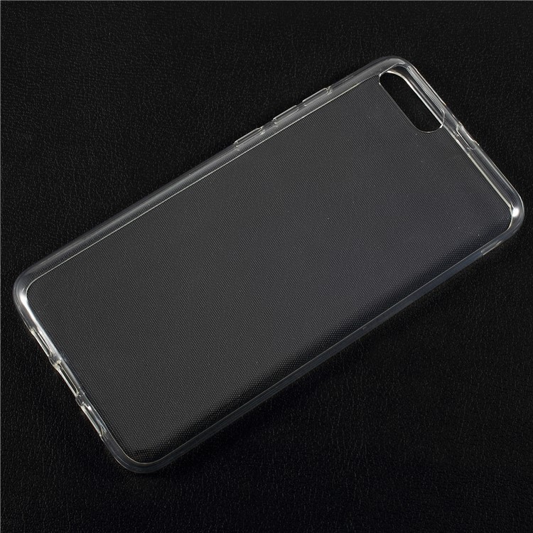 For Xiaomi Mi Note 3 Clear TPU Back Case Accessory with Non-slip Inner - Transparent-1