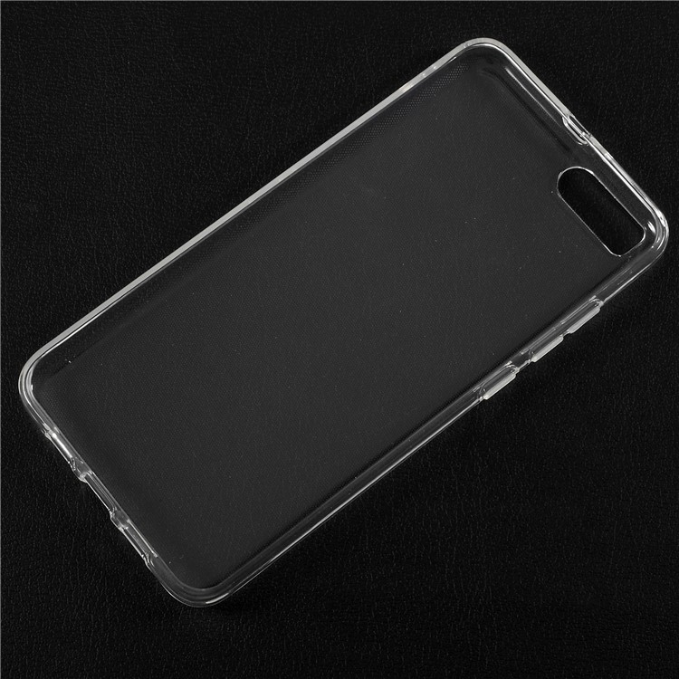 For Xiaomi Mi Note 3 Clear TPU Back Case Accessory with Non-slip Inner - Transparent-2