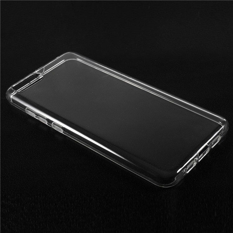 For Xiaomi Mi Note 3 Clear TPU Back Case Accessory with Non-slip Inner - Transparent-3