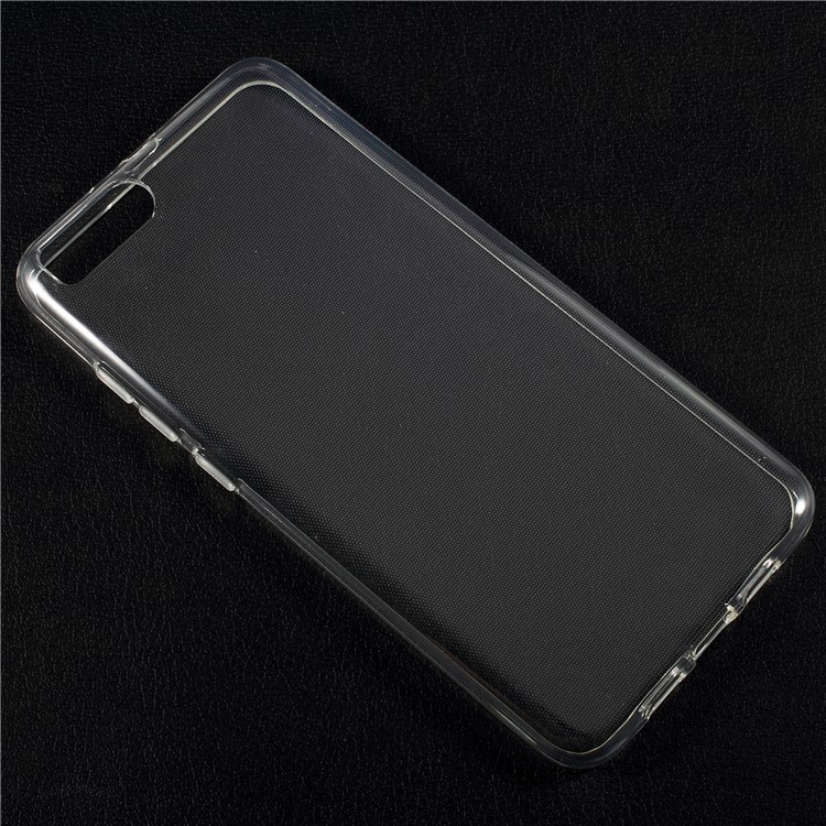For Xiaomi Mi Note 3 Clear TPU Back Case Accessory with Non-slip Inner - Transparent-4