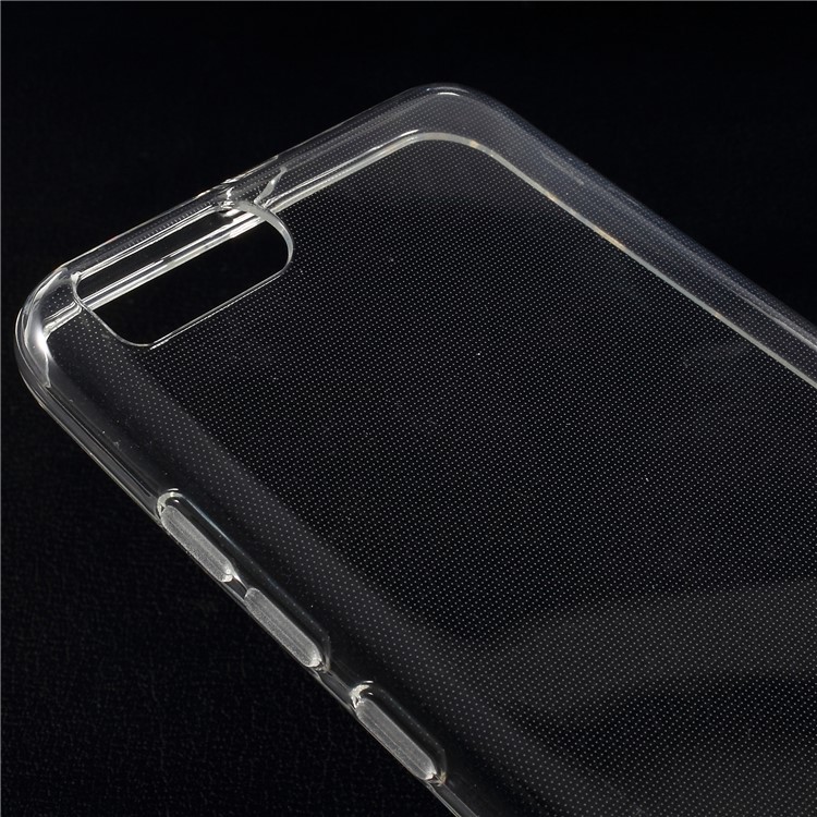 For Xiaomi Mi Note 3 Clear TPU Back Case Accessory with Non-slip Inner - Transparent-5