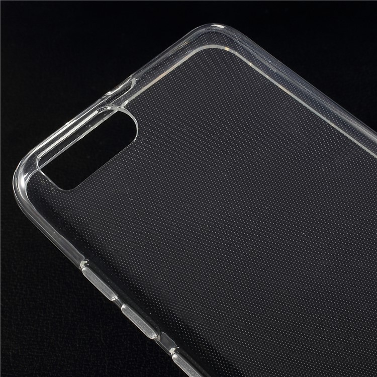 For Xiaomi Mi Note 3 Clear TPU Back Case Accessory with Non-slip Inner - Transparent-6